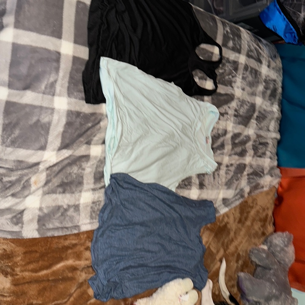Workout shirts, all in great condition. Not name brands